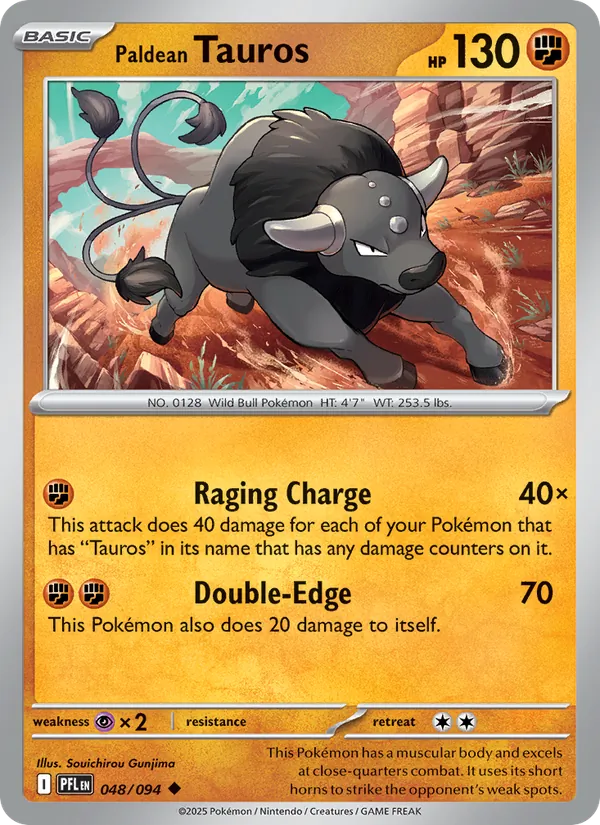 Paldean Tauros 048/94