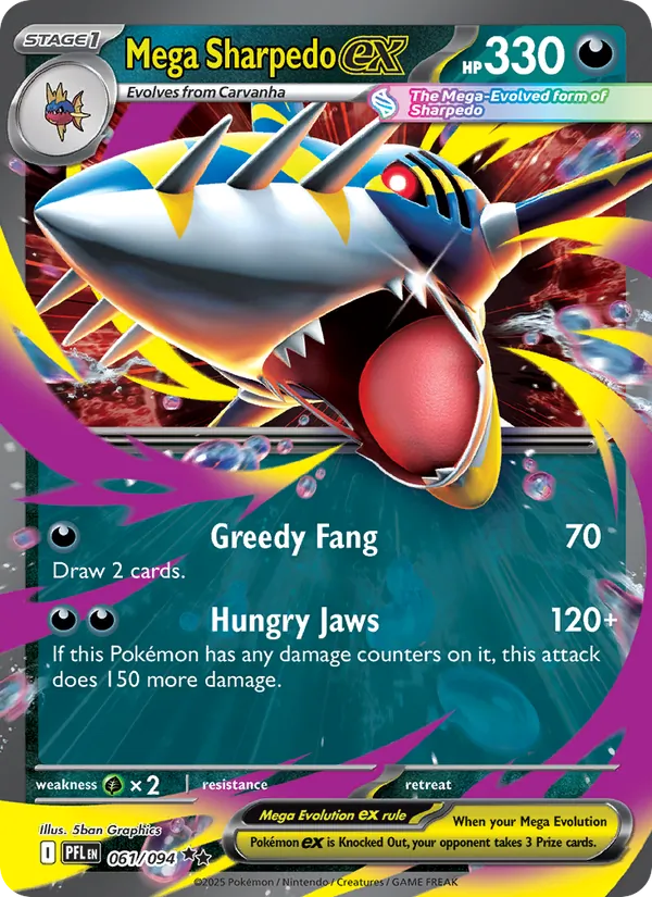 Mega Sharpedo ex 061/94