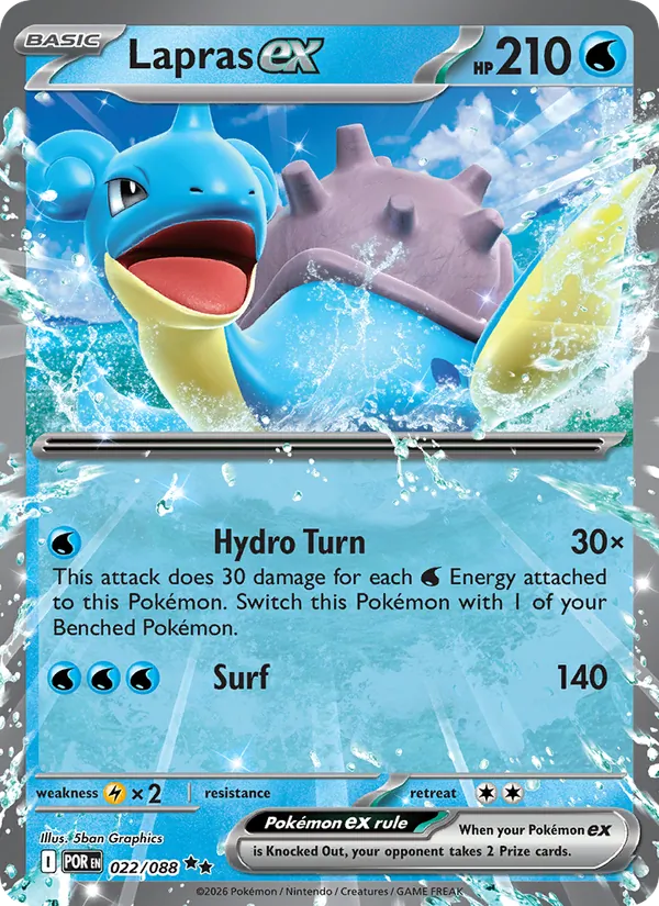 Lapras ex 022/88