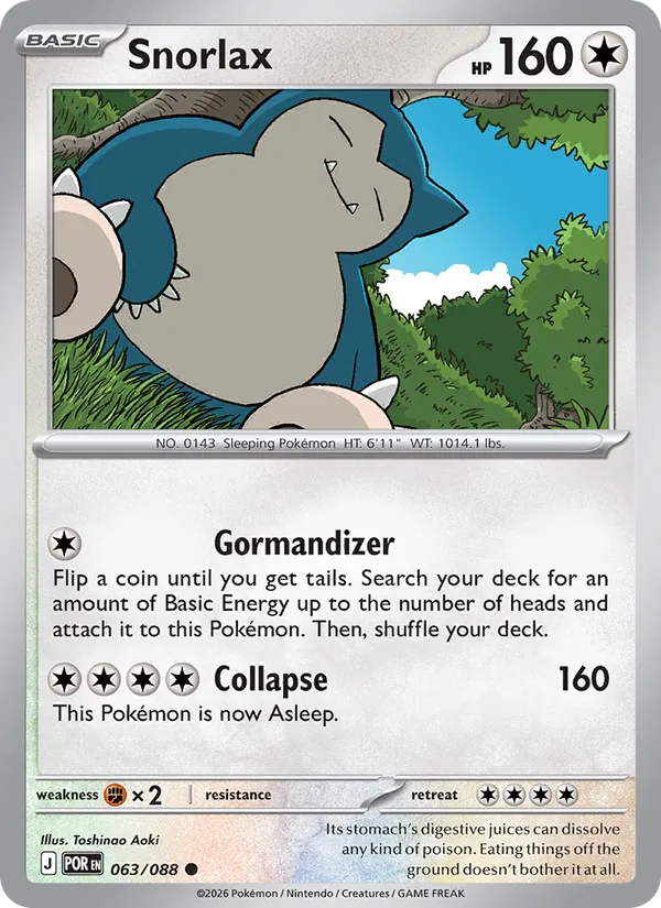Snorlax 063/88