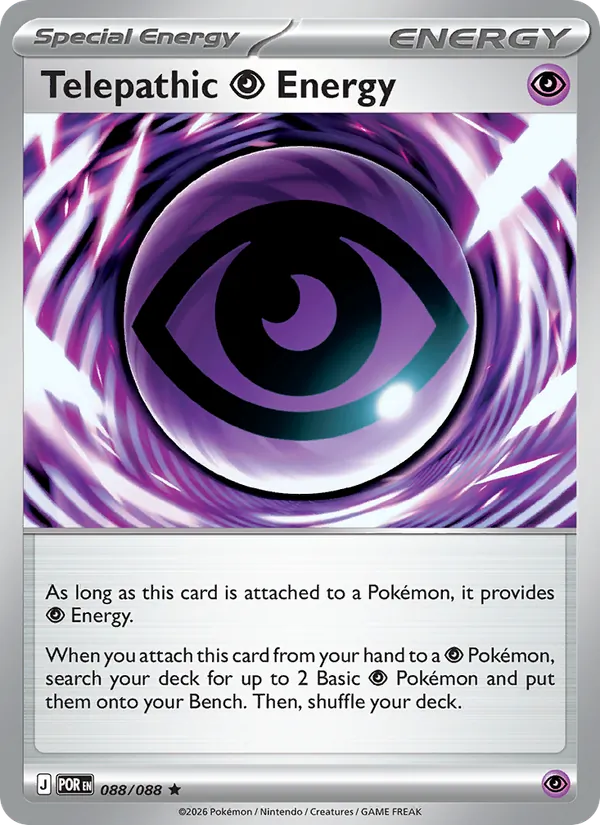 Telepathic Psychic Energy 088/88