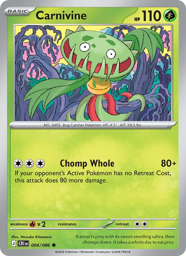 Carnivine 004/86