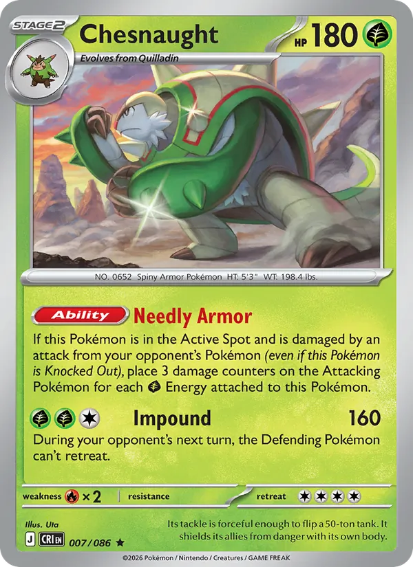 Chesnaught 007/86