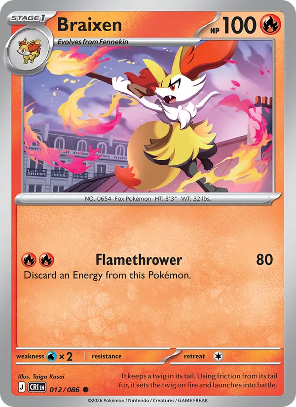 Braixen 012/86