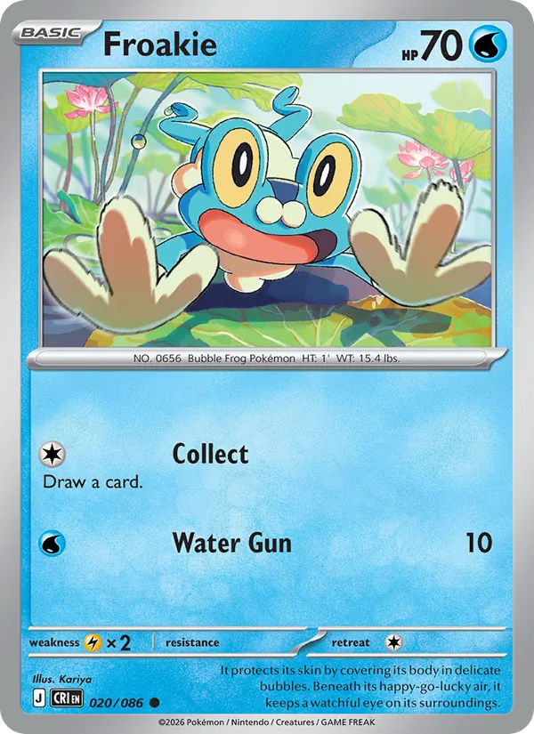 Froakie 020/86