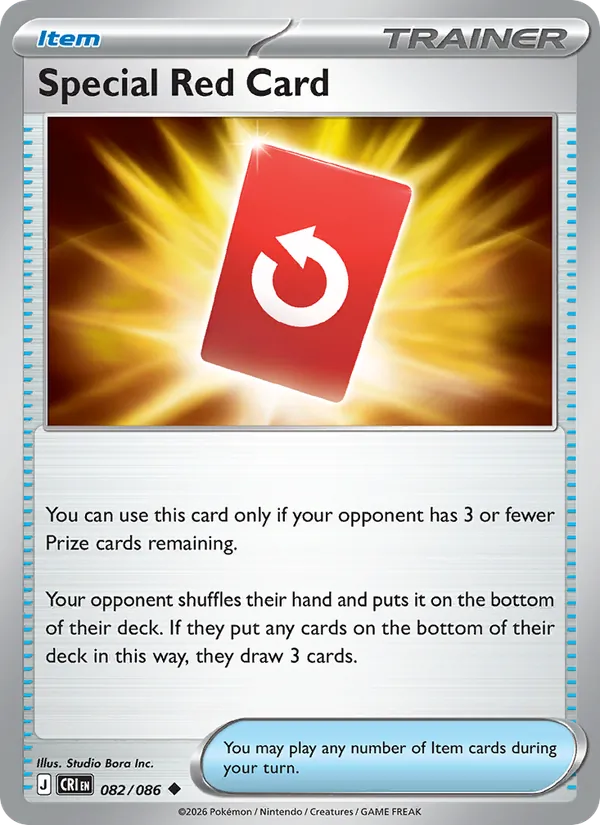 Special Red Card 082/86