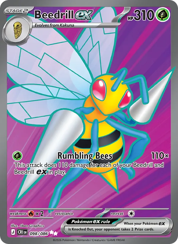 Beedrill ex 098/86