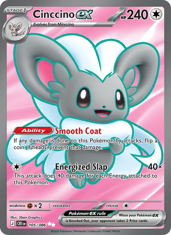 Cinccino ex 105/86