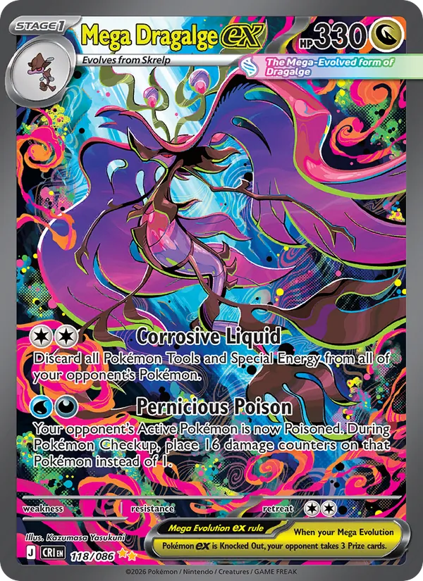 Mega Dragalge ex 118/86