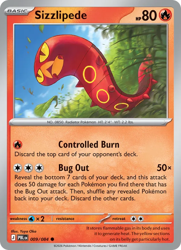 Sizzlipede 009/84