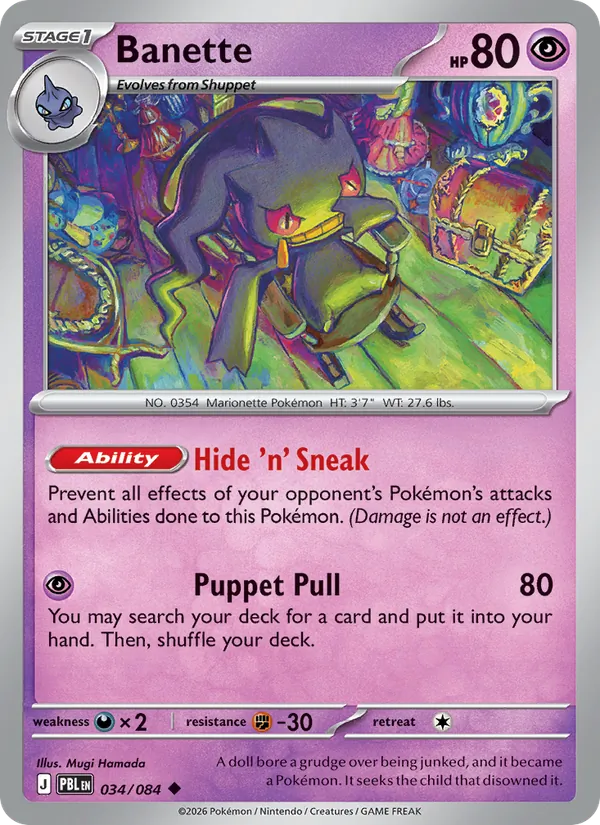 Banette 034/84