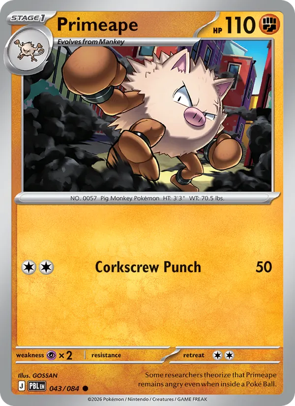 Primeape 043/84
