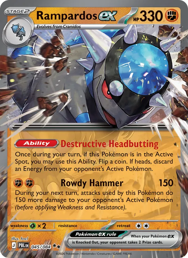 Rampardos ex 045/84