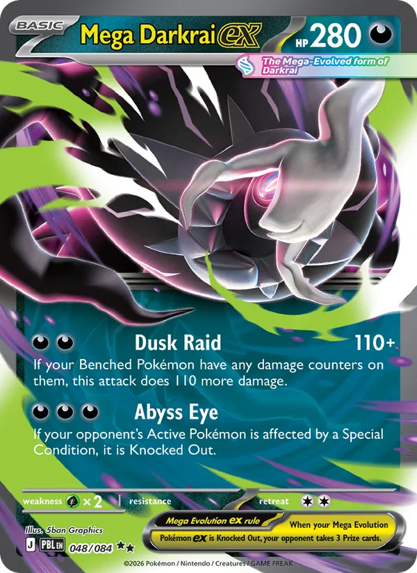Mega Darkrai ex 048/84