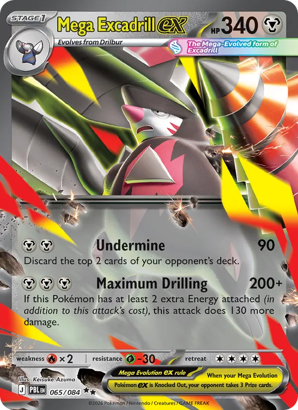 Mega Excadrill ex 065/84