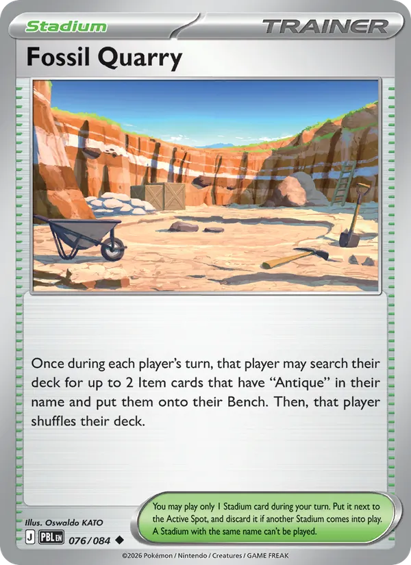 Fossil Quarry 076/84