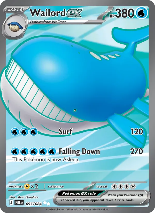 Wailord ex 097/84