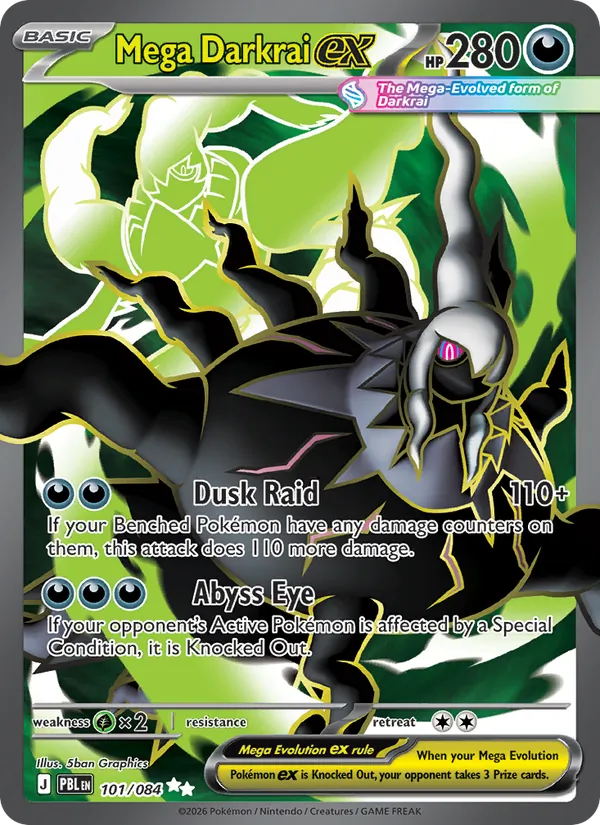 Mega Darkrai ex 101/84
