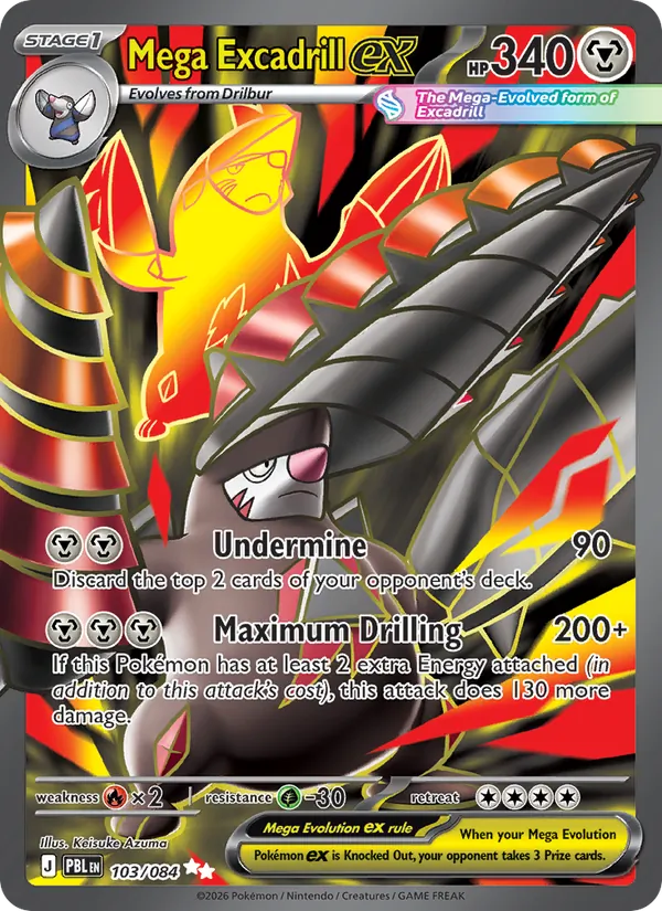 Mega Excadrill ex 103/84