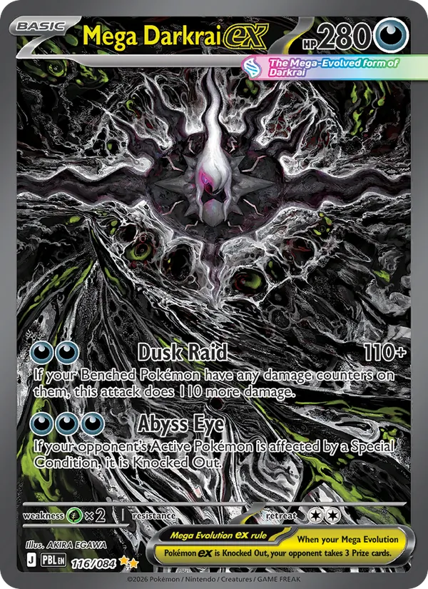 Mega Darkrai ex 116/84