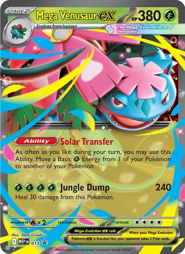 Mega Venusaur ex 013