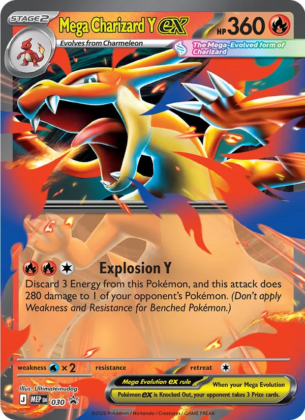 Mega Charizard Y ex 030