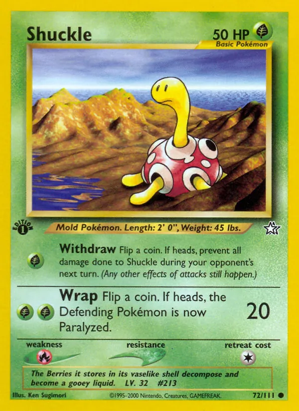 Shuckle 72/111