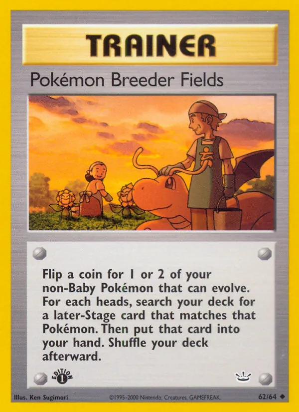 Pokémon Breeder Fields 62/64