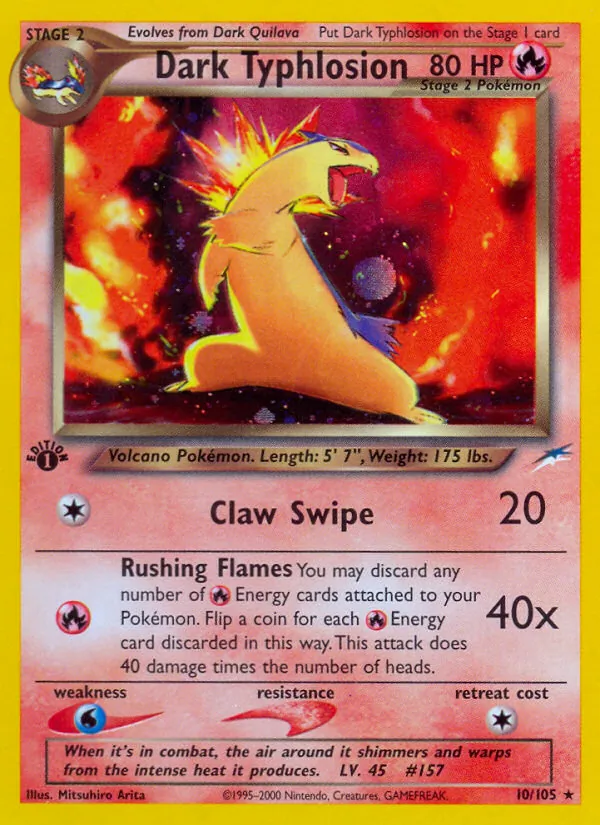Dark Typhlosion 10/105