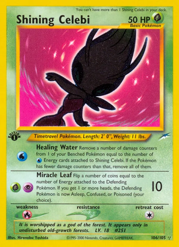 Shining Celebi 106/105