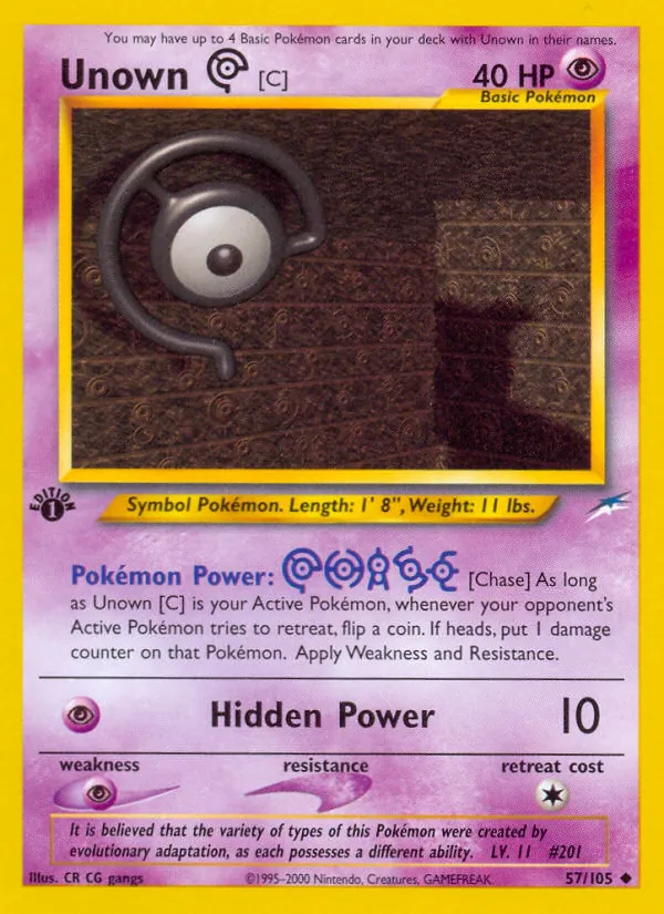 Unown [C] 57/105