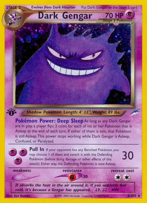 Dark Gengar 6/105