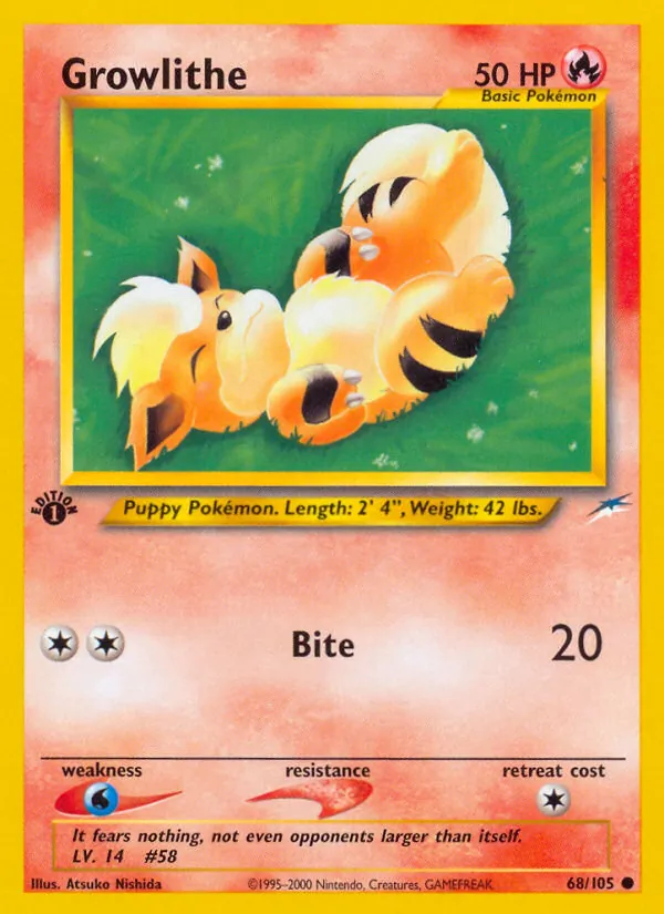 Growlithe 68/105