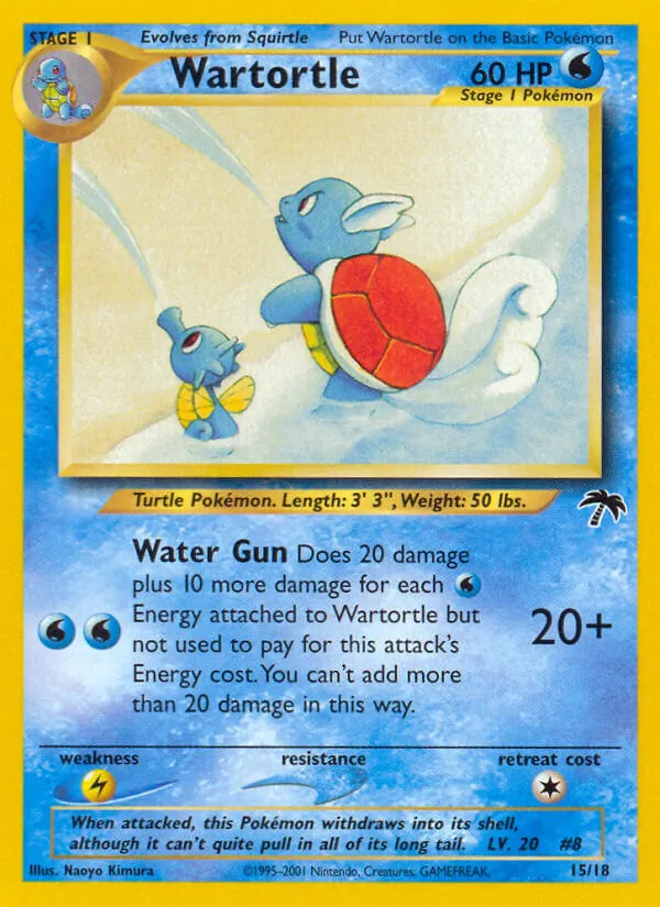 Wartortle 15/18