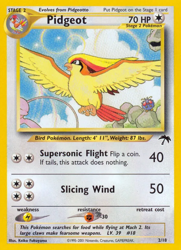 Pidgeot 2/18