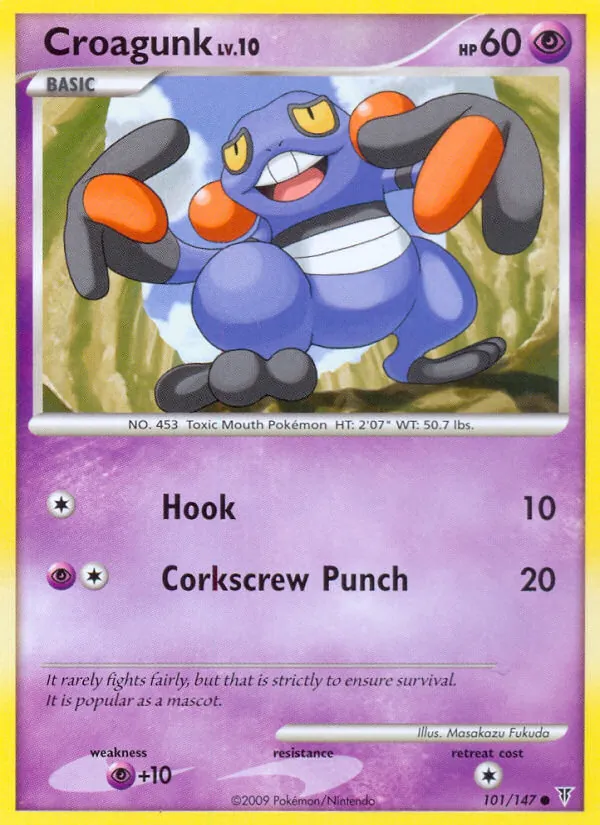 Croagunk 101/147