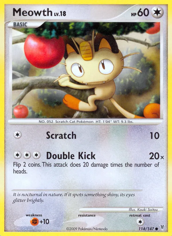 Meowth 114/147
