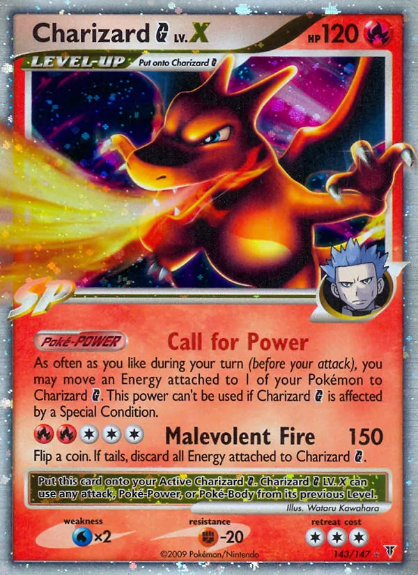 Charizard G LV.X 143/147