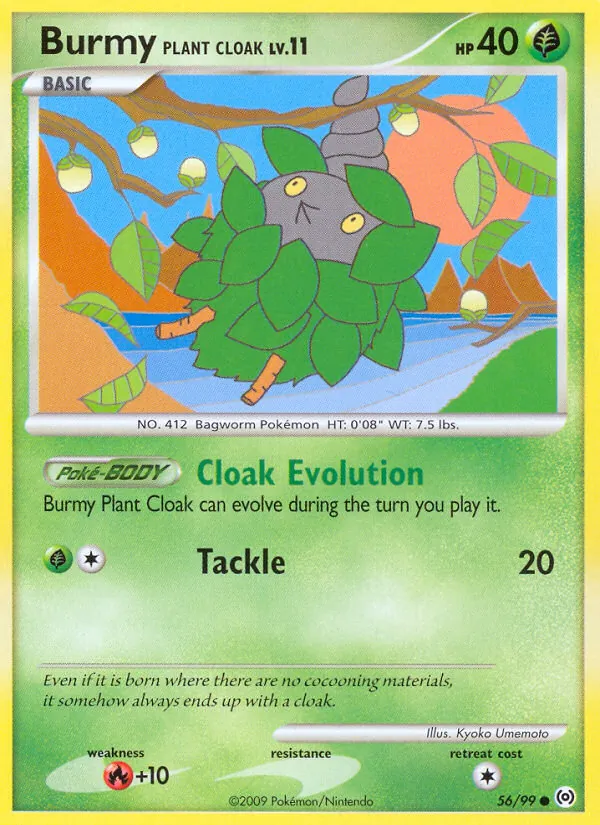 Burmy Plant Cloak 56/99