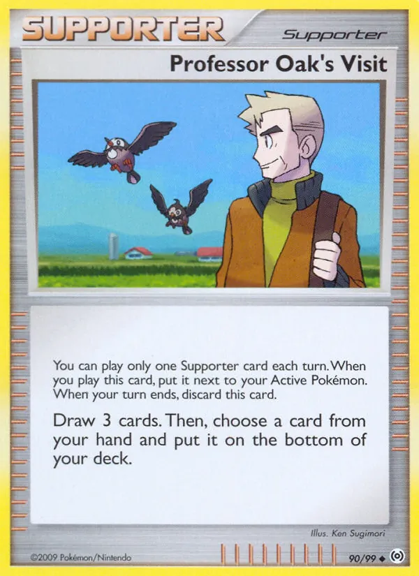 Professor Oak's Visit 90/99