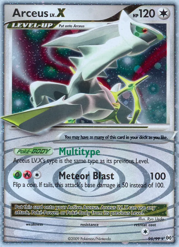 Arceus LV.X 95/99