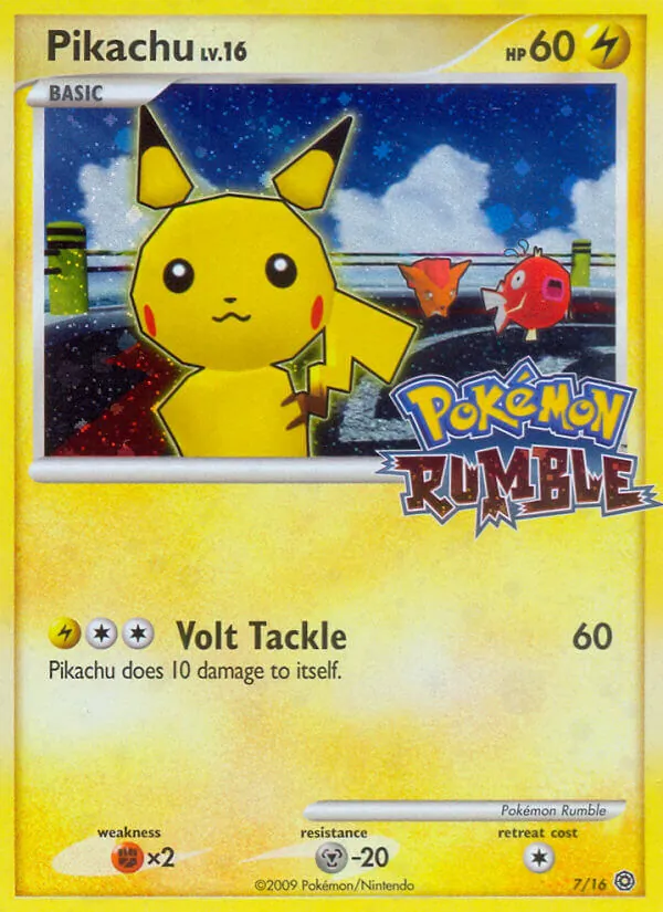 Pikachu 7/16