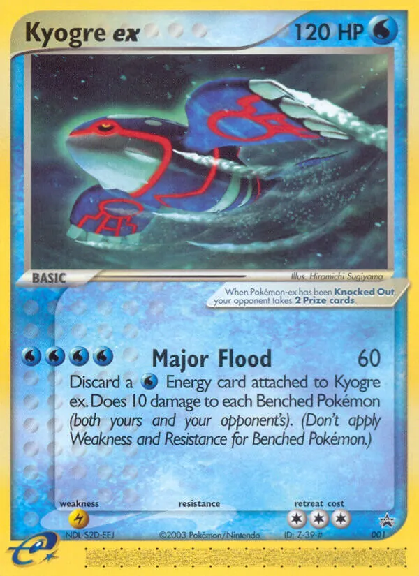 Kyogre ex 1/40