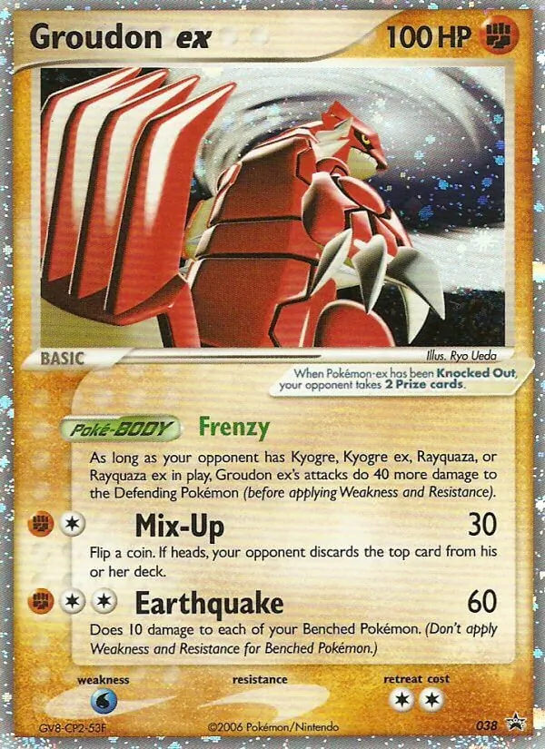 Groudon ex 38/40