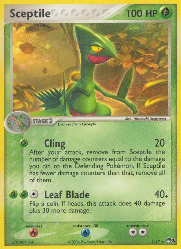 Sceptile 4/17