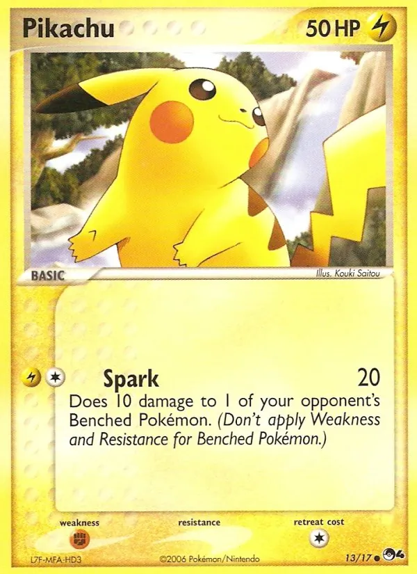 Pikachu 13/17