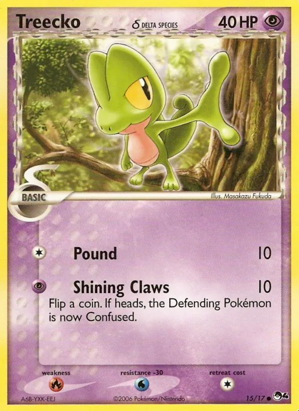 Treecko δ 15/17