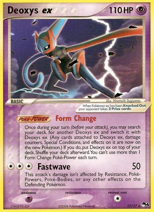 Deoxys ex 17/17