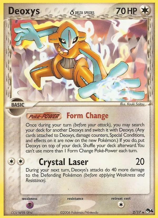 Deoxys δ 2/17
