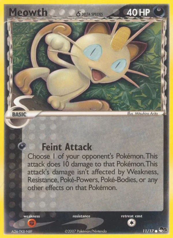 Meowth δ 11/17